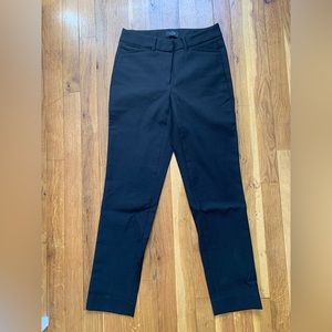 White House Black Market Slim Trousers (Black)